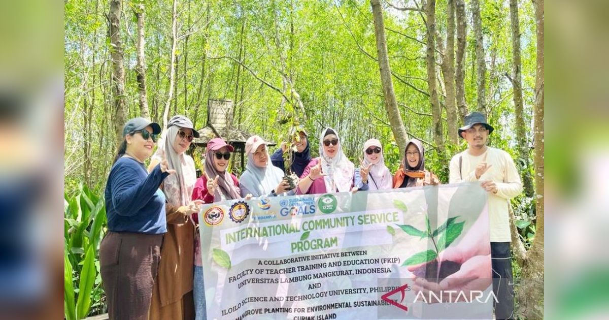Kolaborasi ULM dan ISAT University Filipina Perkuat Pelestarian Ekosistem Mangrove