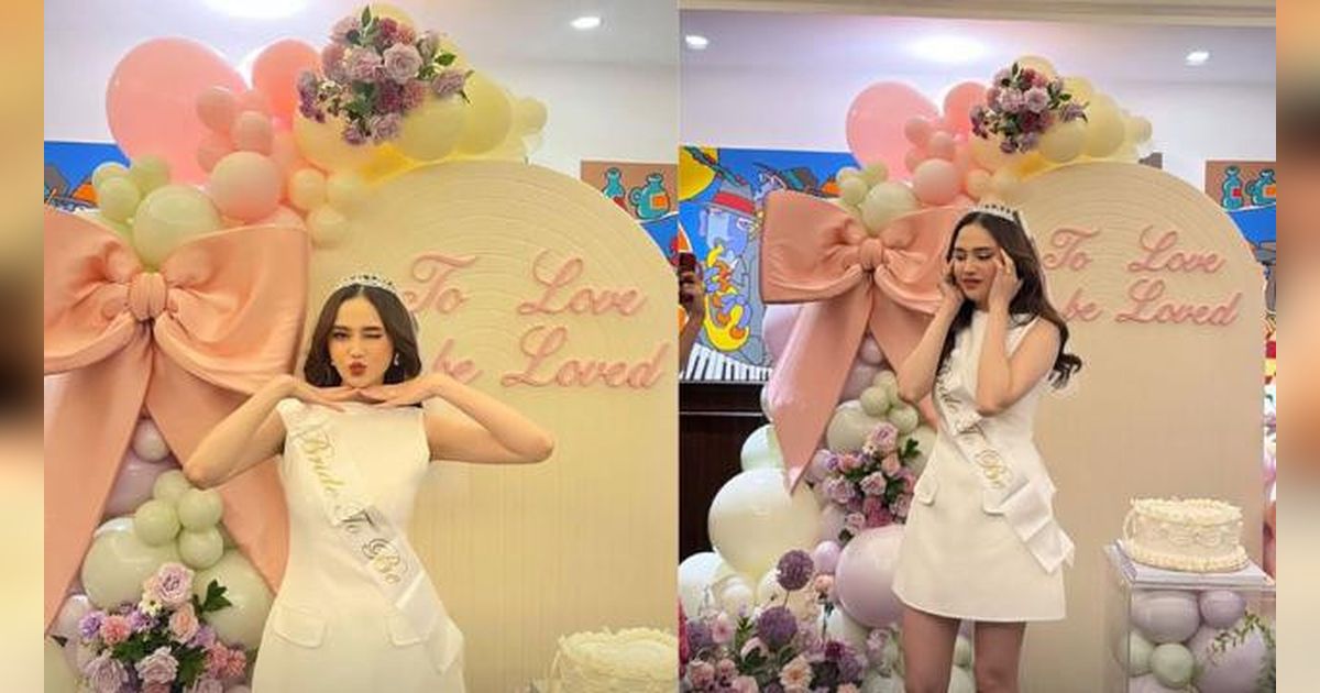 15 Foto Dekorasi Bridal Shower Syifa Hadju yang Menarik dan Estetik