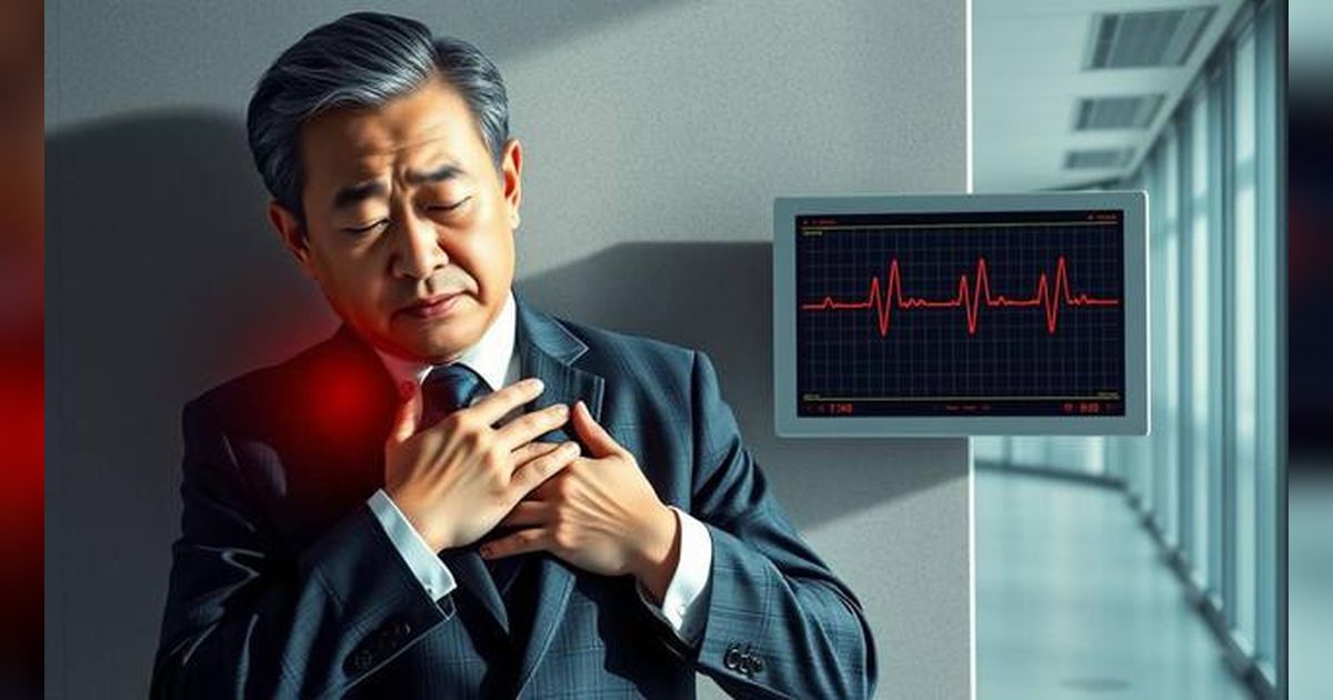 Serangan Jantung Bisa Mematikan dalam 30 Menit, Waspadai Tandanya