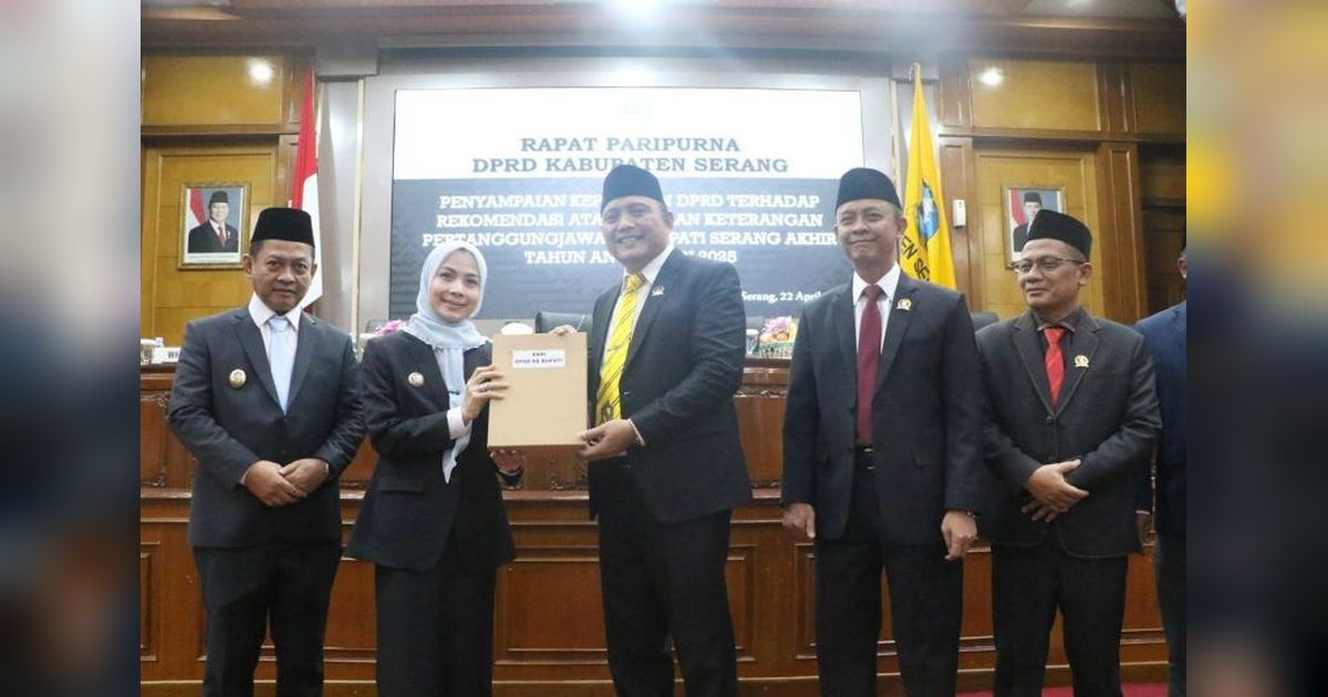 DPRD Kabupaten Serang Setujui LKPJ Bupati 2025, Dorong Inovasi Pendapatan Daerah