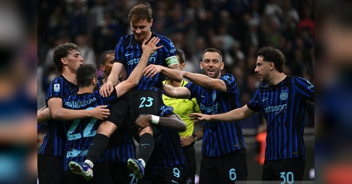 Inter Milan Berpeluang Kunci Gelar Juara Liga Italia di Pekan ke-34