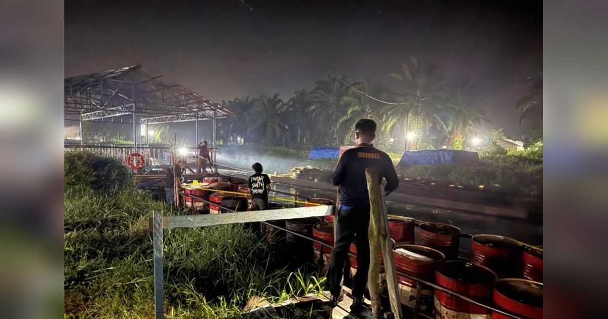 Polda Riau Ungkap Penyelewengan BBM Bersubsidi, 41 Ton Solar Disita, 39 Tersangka Diamankan