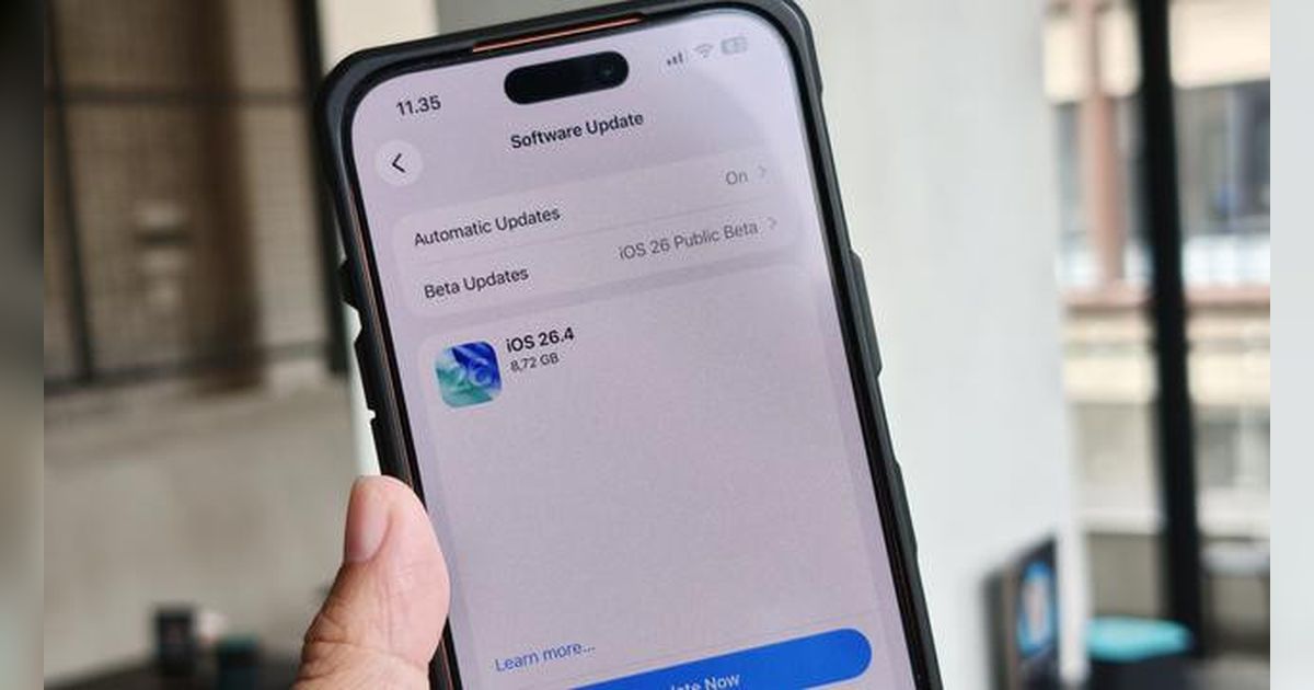 Apple Rilis iOS 26.4.2, Tutup Celah Akses Riwayat Notifikasi