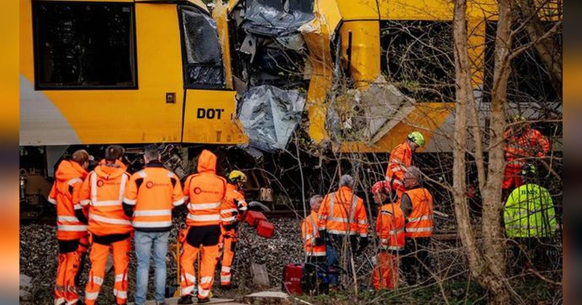 Dua Kereta Bertabrakan di Denmark, Lima Orang Luka Parah