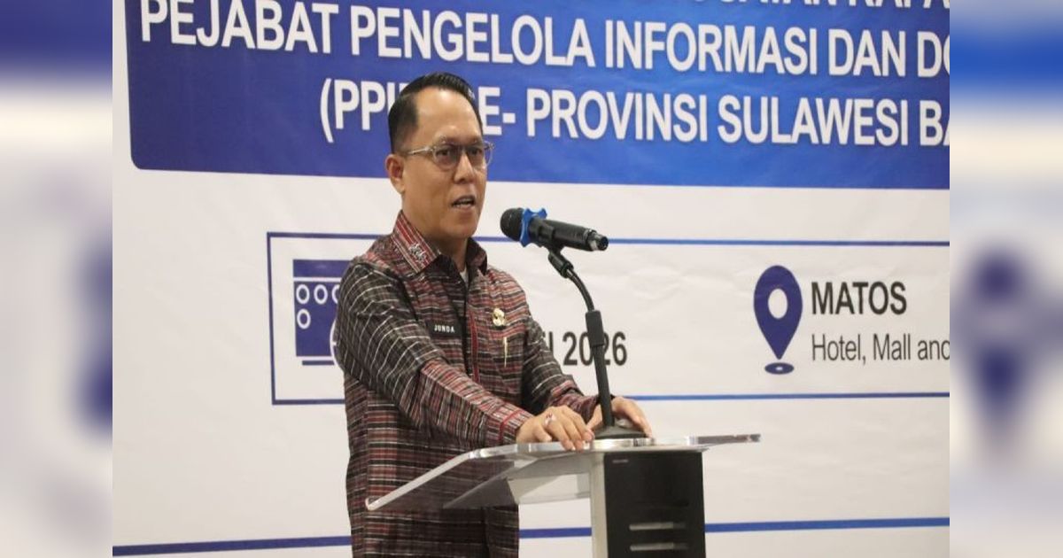 Sekda: PPID Sulbar Jadi Penggerak Utama Keterbukaan Informasi Publik di Daerah