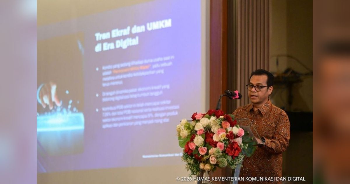 UMKM Go Digital: Wamenkomdigi Sebut Teknologi dan Kreativitas Kunci Hadapi Krisis