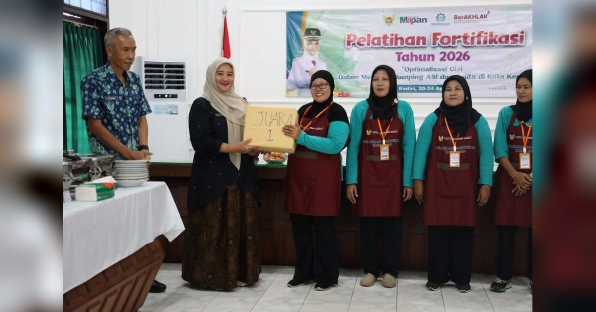 Pemkot Kediri Gencarkan Edukasi Pengolahan Pangan, Targetkan Zero Stunting
