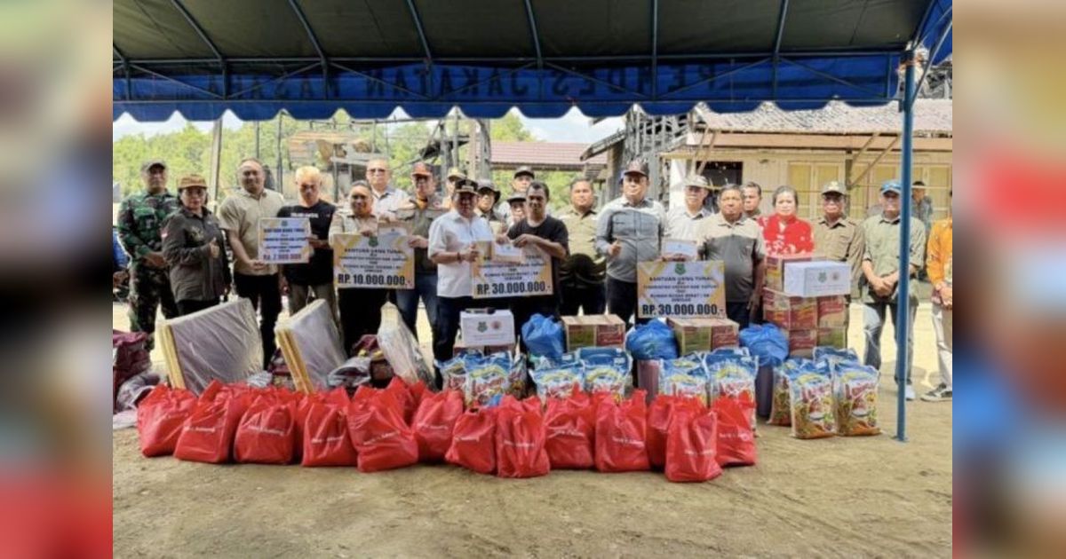 Pemkab Kapuas Salurkan Bantuan Korban Kebakaran di Jakatan Masaha, Gerak Cepat Ringankan Beban Warga