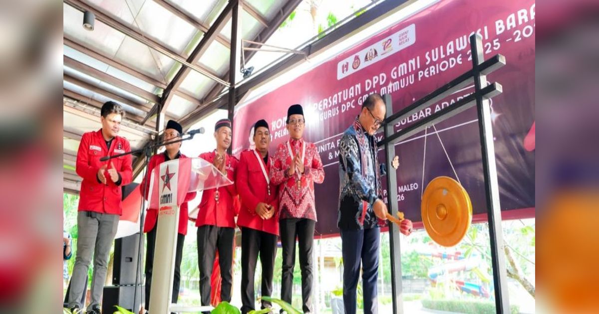 Gubernur Sulbar Dorong Semangat Kewirausahaan GMNI Sulbar Hadapi Bonus Demografi