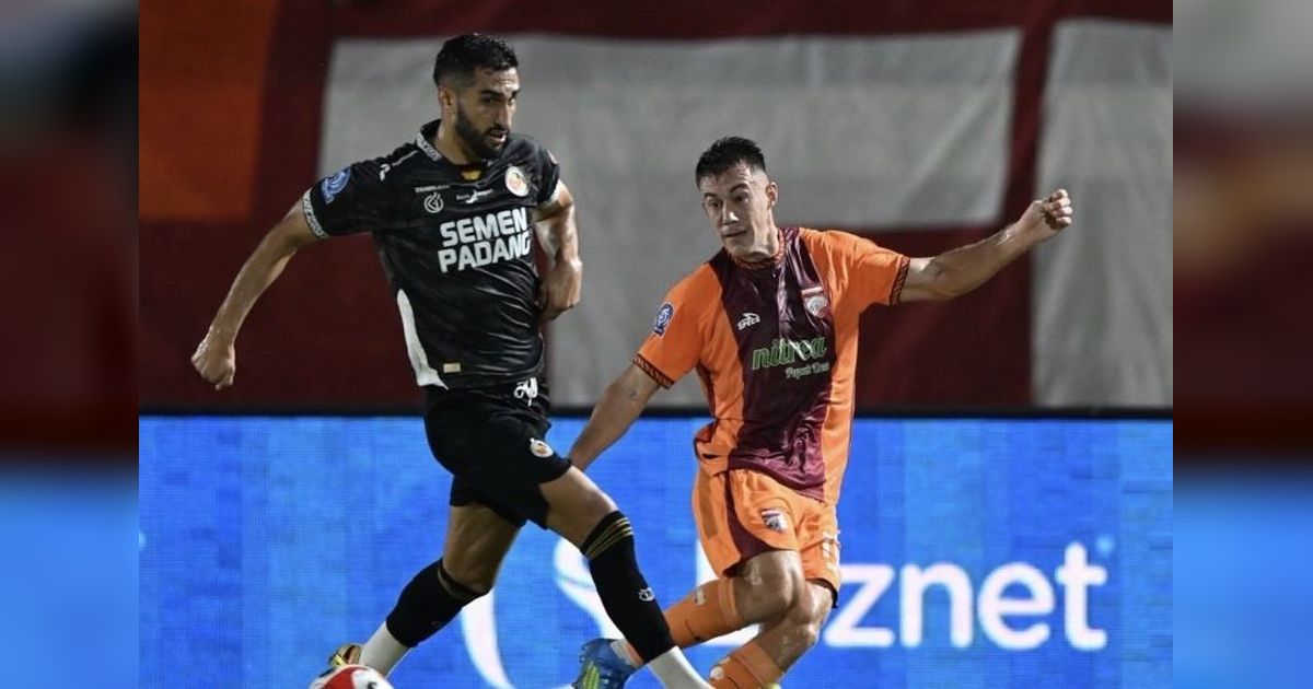 Borneo FC Tundukkan Semen Padang 3-0, Tempel Ketat Persib di Puncak Klasemen Super League