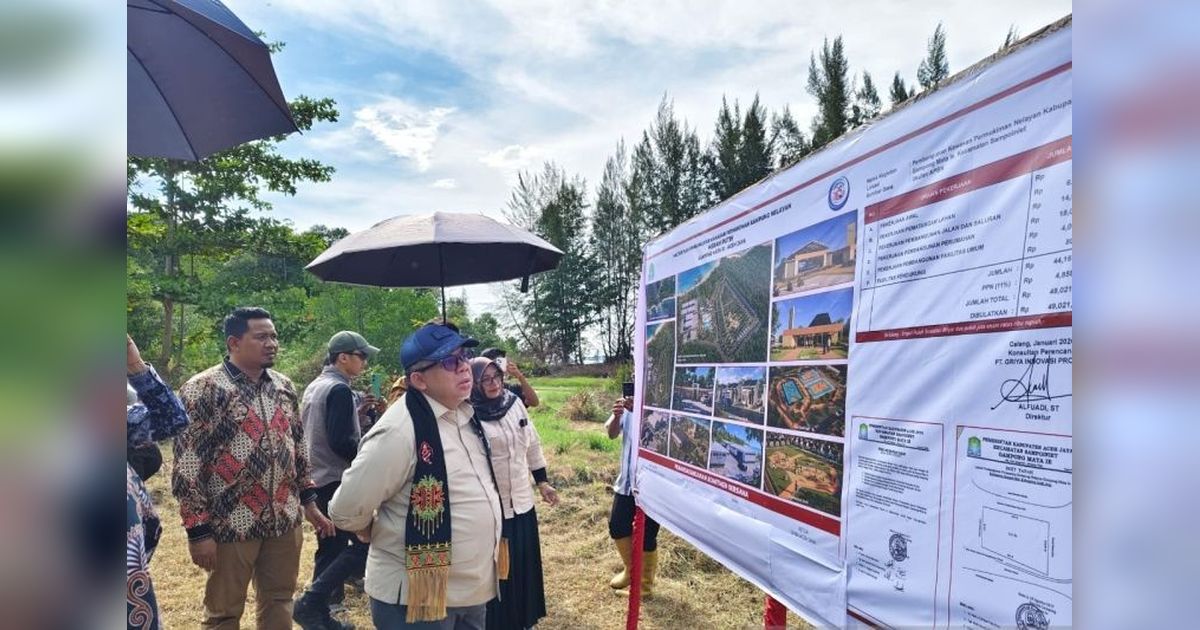 Wamen PKP Tinjau Pembangunan Kampung Nelayan Merah Putih Aceh Jaya, Berpotensi Jadi Destinasi Wisata Unggulan