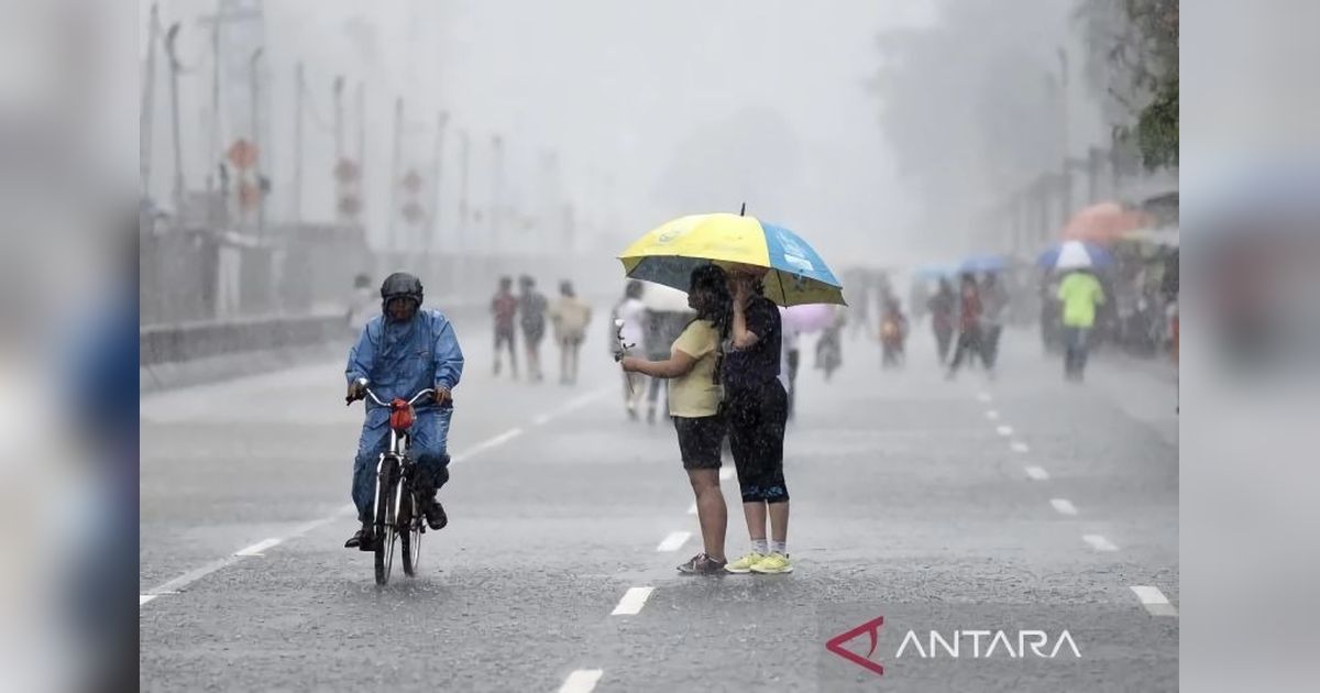 Prakiraan Cuaca BMKG: Jawa Barat, NTT, Maluku Berpotensi Hujan Lebat Hari Ini