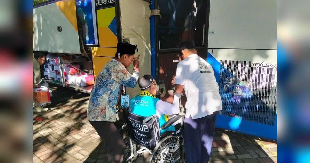 Kemenhaj Mataram Siapkan Pendampingan Ekstra untuk 25 Calon Haji Mataram Pengguna Kursi Roda