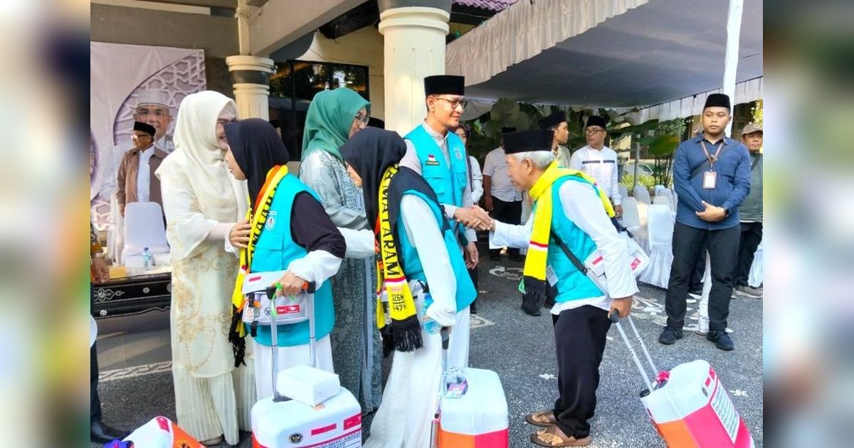 Wali Kota Mataram Lepas 393 Calon Haji Kloter 5, Tekankan Kesabaran dan Tolong-Menolong