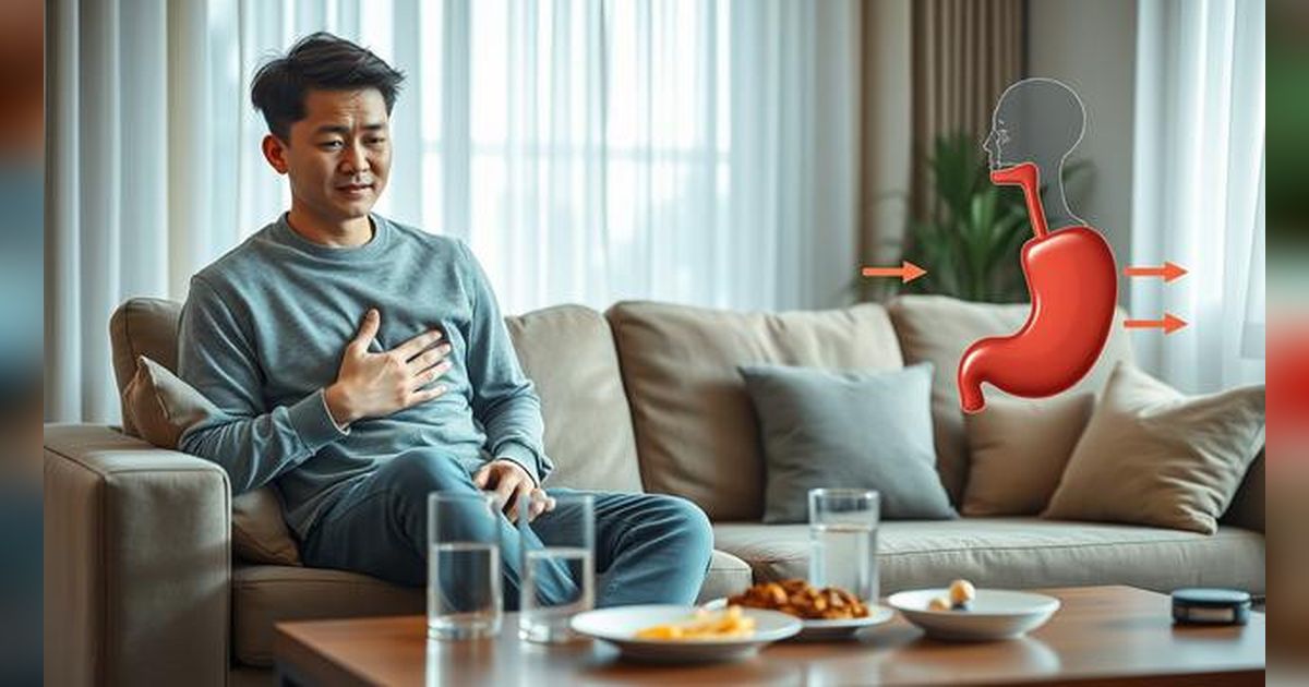 Kenapa GERD Bisa Bikin Cemas dan Panik? Ini Penjelasan Dokter