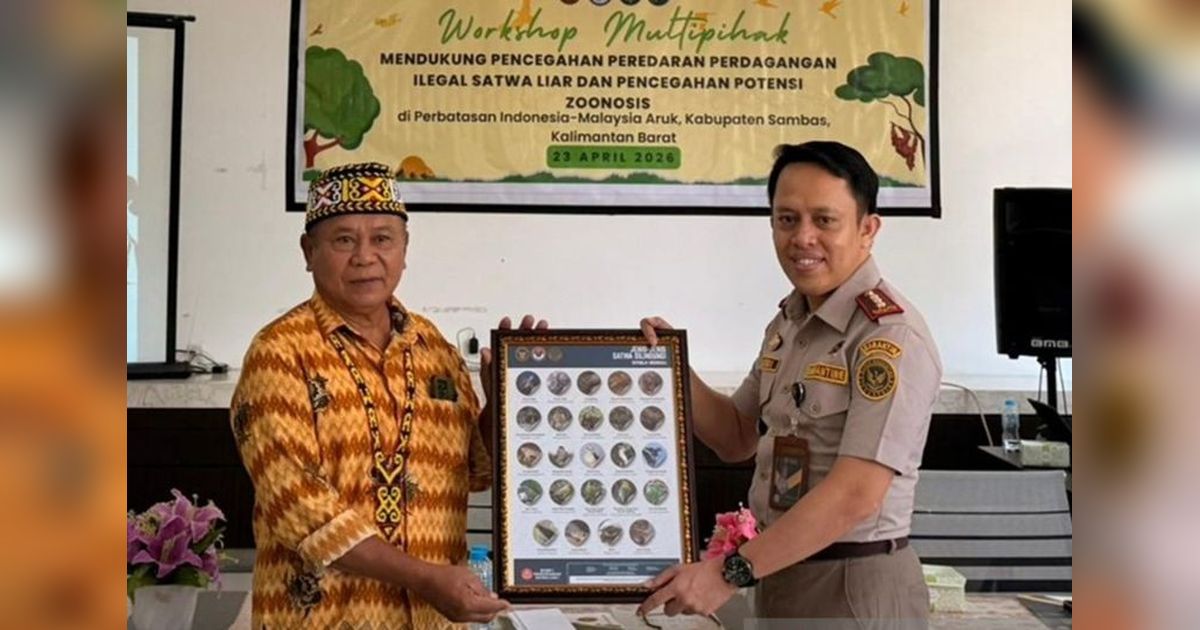 Karantina Kalbar Perkuat Sinergi Lintas Sektor Cegah Perdagangan Satwa Liar di Perbatasan