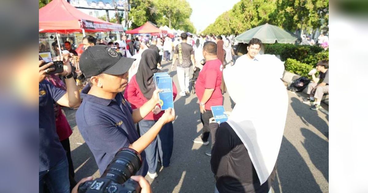 Kemenkum Aceh Jemput Bola, Warga Antusias Konsultasi Kekayaan Intelektual di Car Free Day