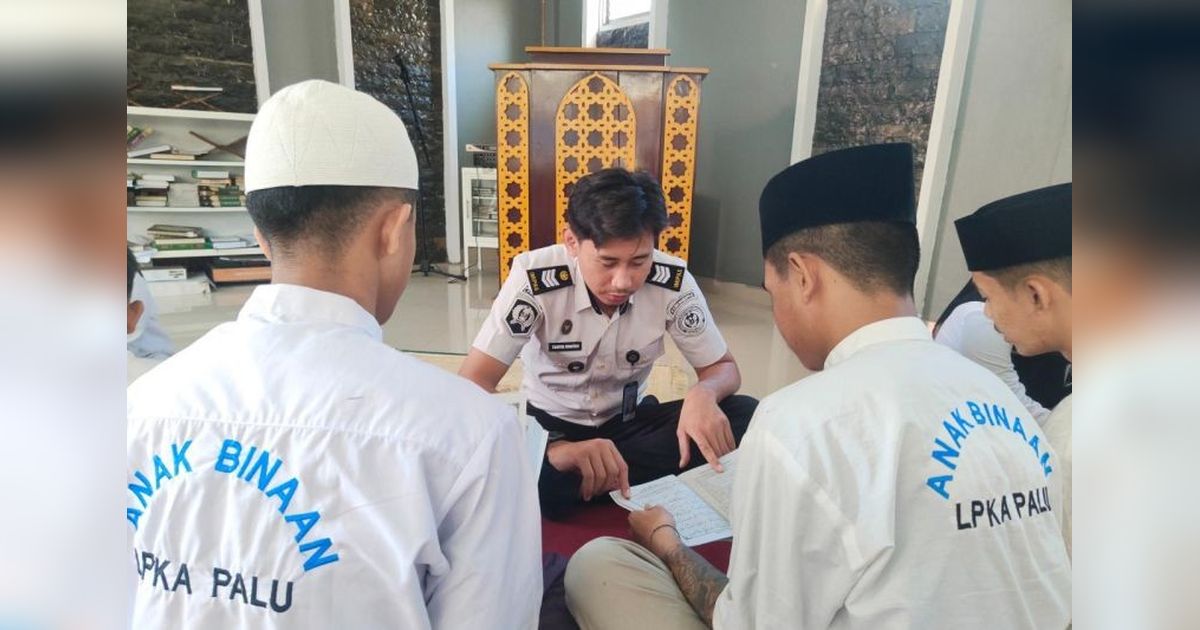 Ditjenpas Sulteng Perkuat Pembinaan Moral Anak Binaan LPKA Palu untuk Karakter Unggul