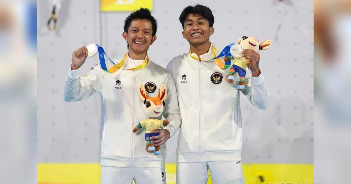 Medali Perak Asian Beach Games Jadi Motivasi Atlet Panjat Tebing Indonesia Menuju Olimpiade 2028