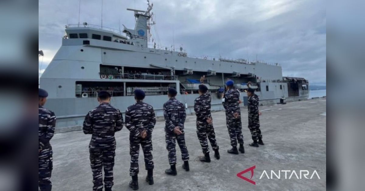 KRI Teluk Youtefa Diberangkatkan dari Ambon Dukung Operasi Trisula Jaya Perbatasan RI-PNG