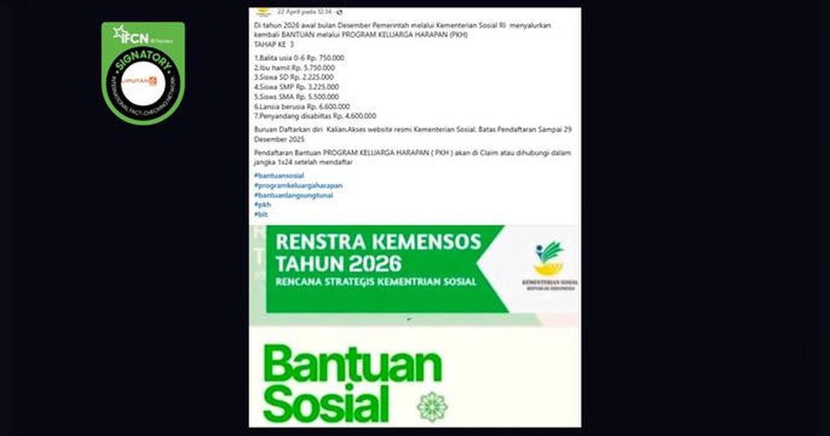 Waspada Hoaks Pendaftaran Bantuan Pemerintah Bisa Curi Data Pribadi, Simak Informasi Lengkapnya Berikut Ini