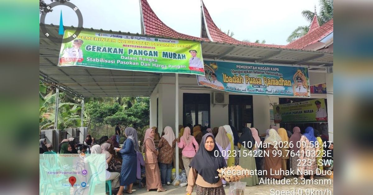 Pemkab Pasaman Barat Perkuat Gerakan Pangan Murah, Jaga Stabilitas Harga