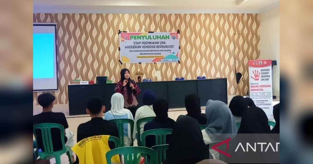 PPPA Bone Bolango Ajak Remaja Jadi Pelopor Pencegahan Pernikahan Dini