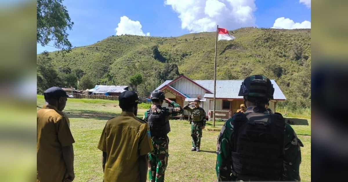 Satgas Yonif 511/DY Perkuat Komitmen ASN Lanny Jaya Cinta NKRI dalam Peringatan Hari Integrasi Papua