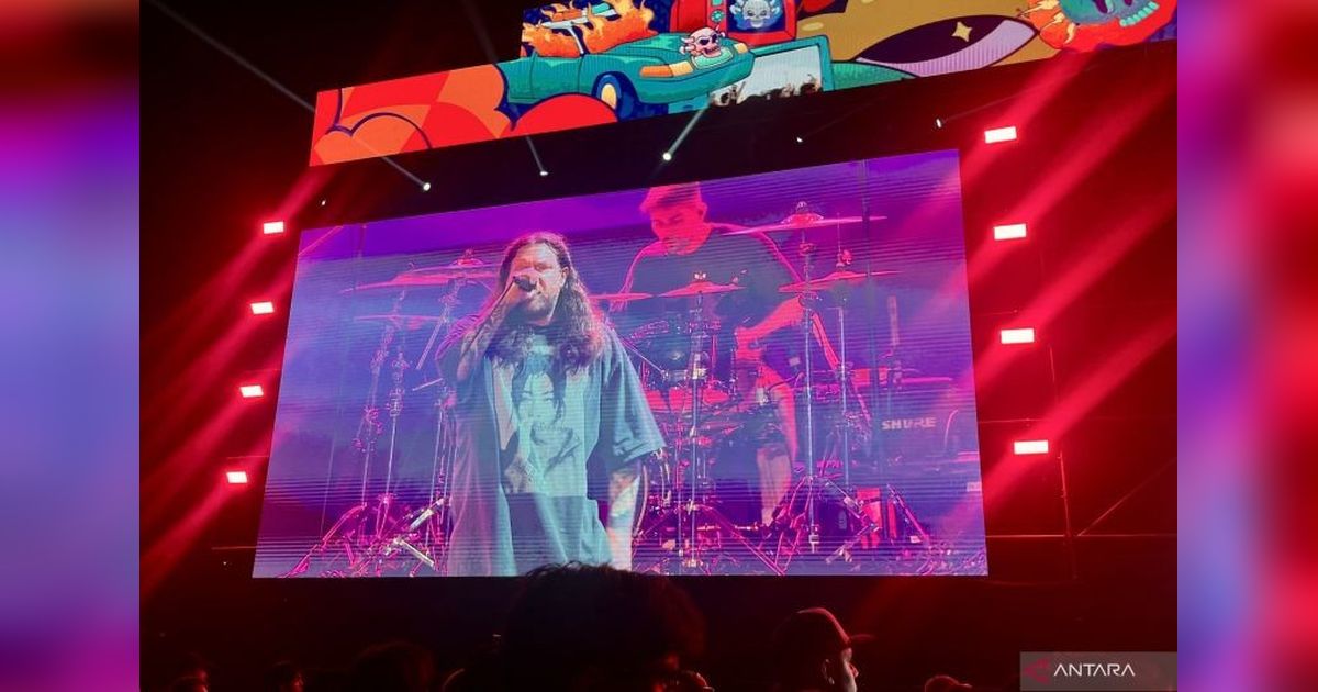 Counterparts Guncang Hammersonic Festival 2026, Vokalis Tampil dengan Kaos Dahyun TWICE