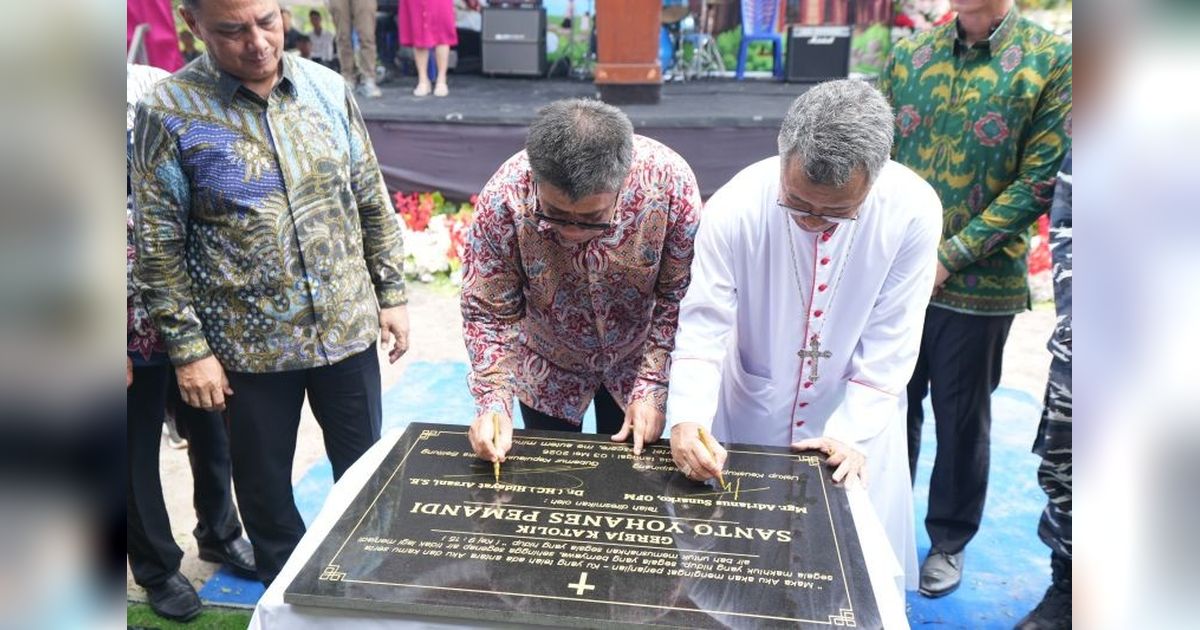 Gubernur Babel Hidayat Arsani: Gereja Ruang Dialog dan Edukasi Inklusif bagi Masyarakat