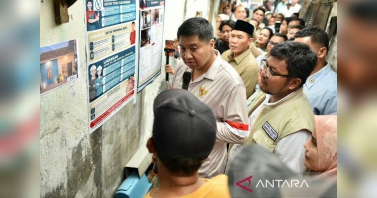 Menteri PKP Tinjau Lokasi BSPS di Surabaya, Program Bedah Rumah Melonjak Signifikan