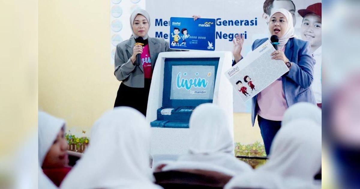 Tabungan SimPel Bank Mandiri Tembus 966 Ribu Rekening, Perkuat Literasi Keuangan Pelajar