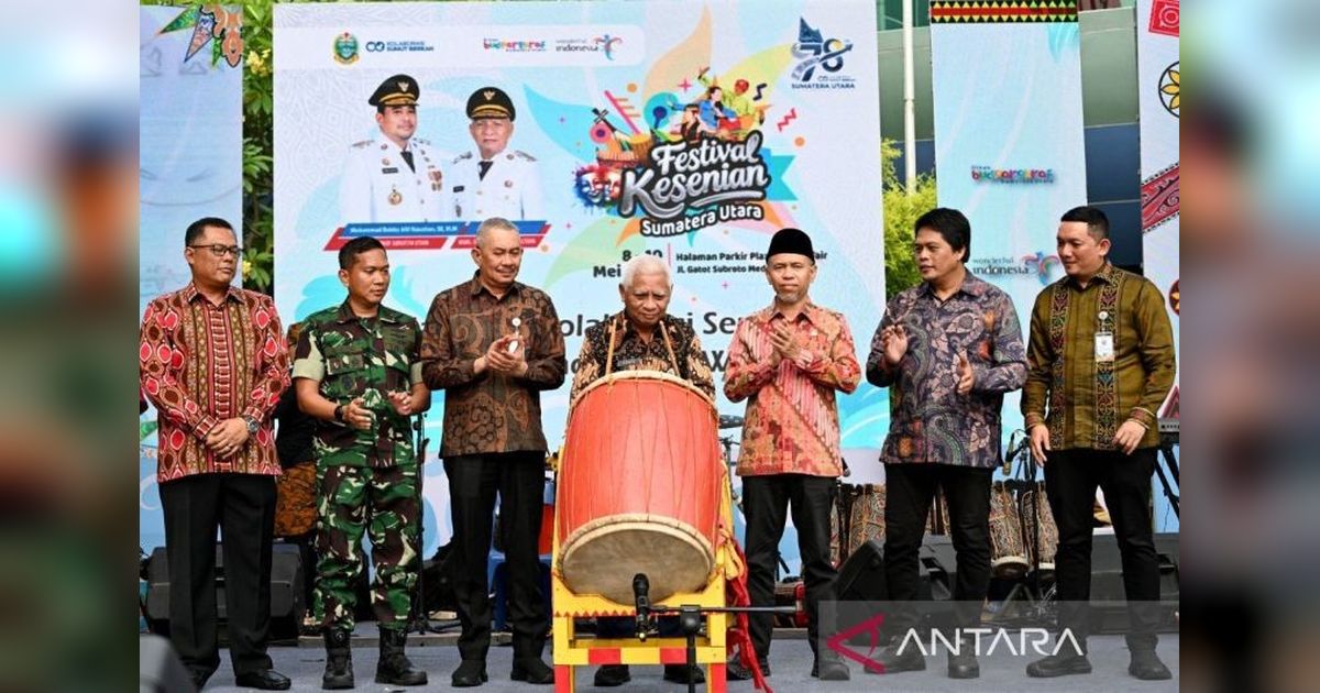 Wagub Sumut: Festival Kesenian Sumatera Utara Jaga Identitas Budaya dan Dorong Ekonomi Kreatif