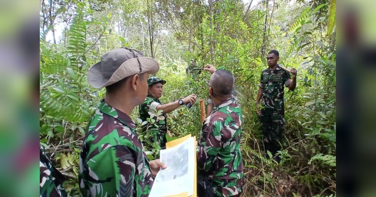 Korem 102/Panju Panjung Siapkan Lahan untuk Pembangunan Yonif TP 923 Mentaya di Kotim