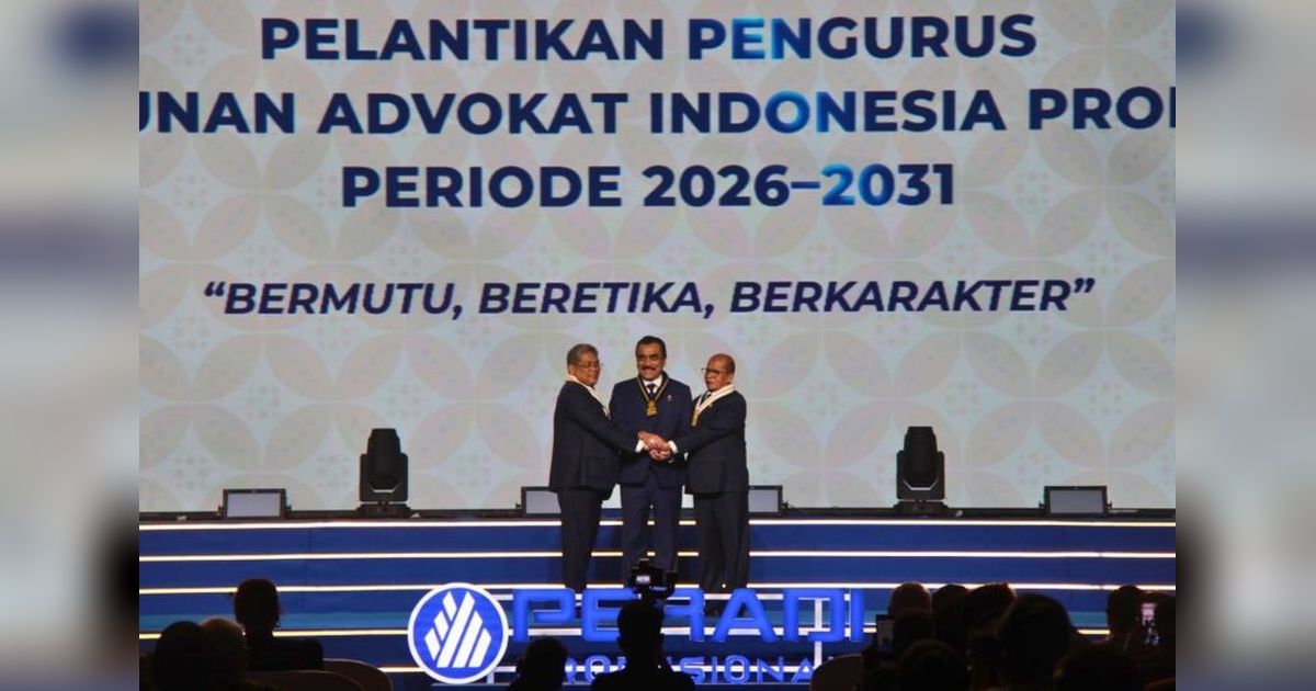 Peradi Profesional Dikukuhkan, Tingkatkan Kualitas Advokat Indonesia dengan Standar Baru
