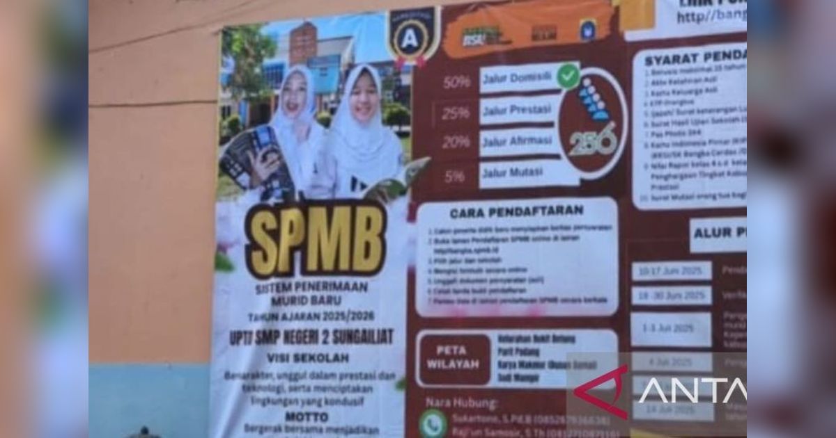 Dindikpora Bangka Tetapkan Kuota SPMB 2026-2027, Jamin Akses Pendidikan Adil