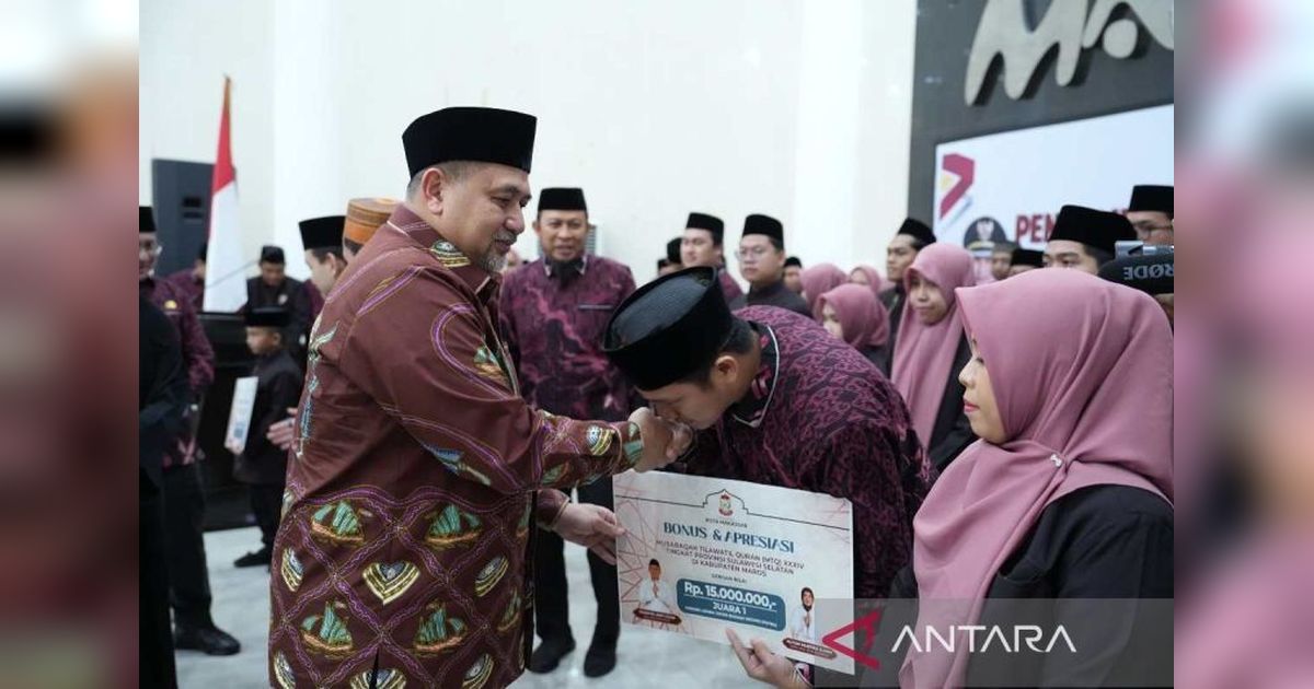 Pemkot Makassar Beri Bonus Kafilah MTQ, Target Juara Umum Tingkat Provinsi