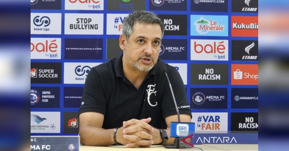 Fokus Arema FC: Pelatih Minta Pemain Siap Tempur di Dua Laga Terakhir Super League