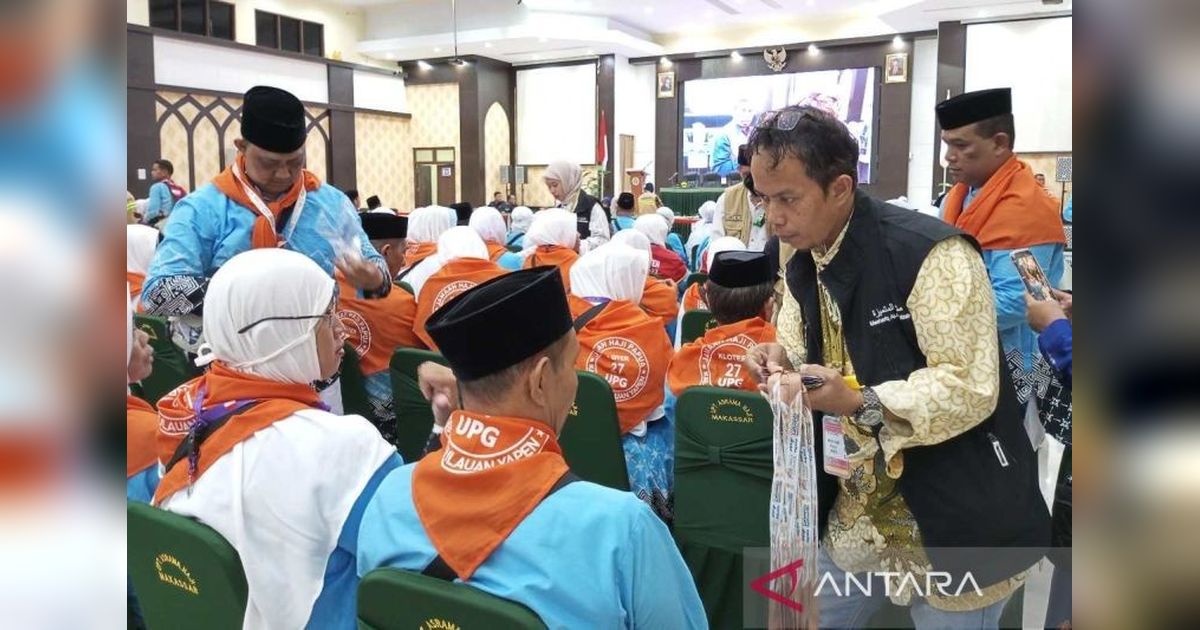 Ratusan JCH Papua Tiba di Asrama Haji Makassar, Siap Menuju Tanah Suci