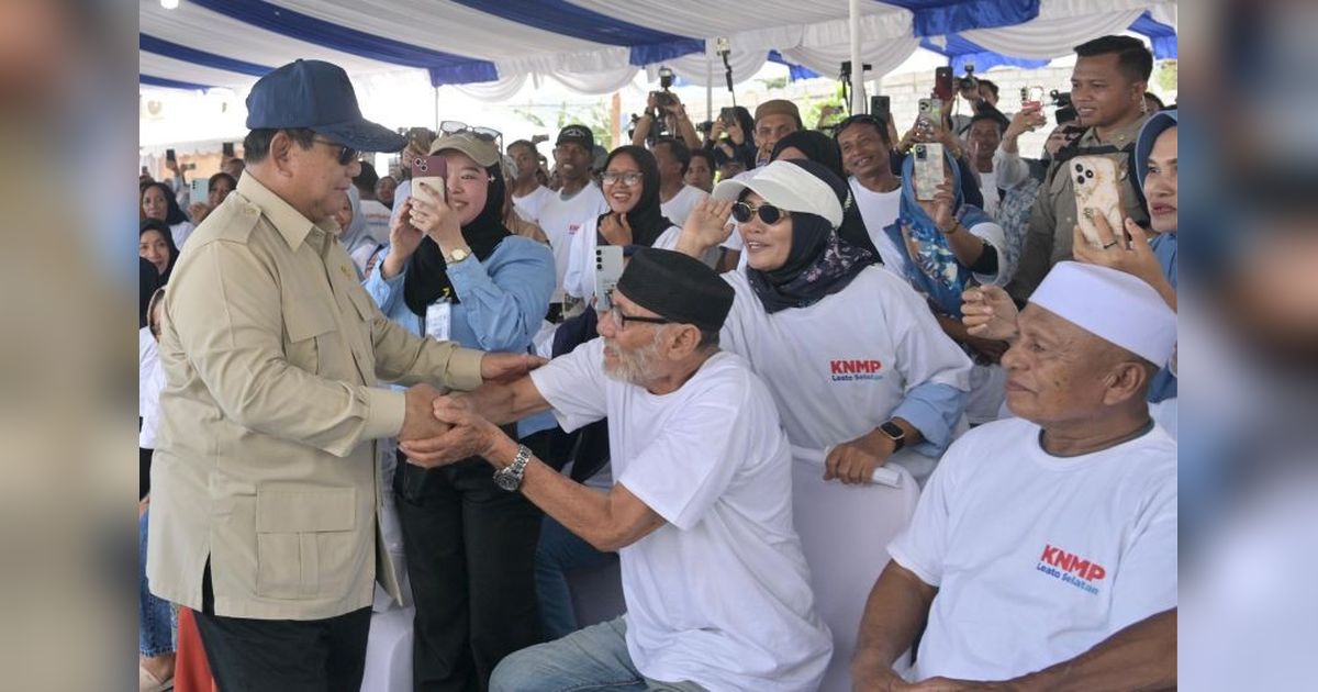 Prabowo Tegaskan Komitmen Pemerintah Tingkatkan Kesejahteraan Nelayan Seluruh Indonesia