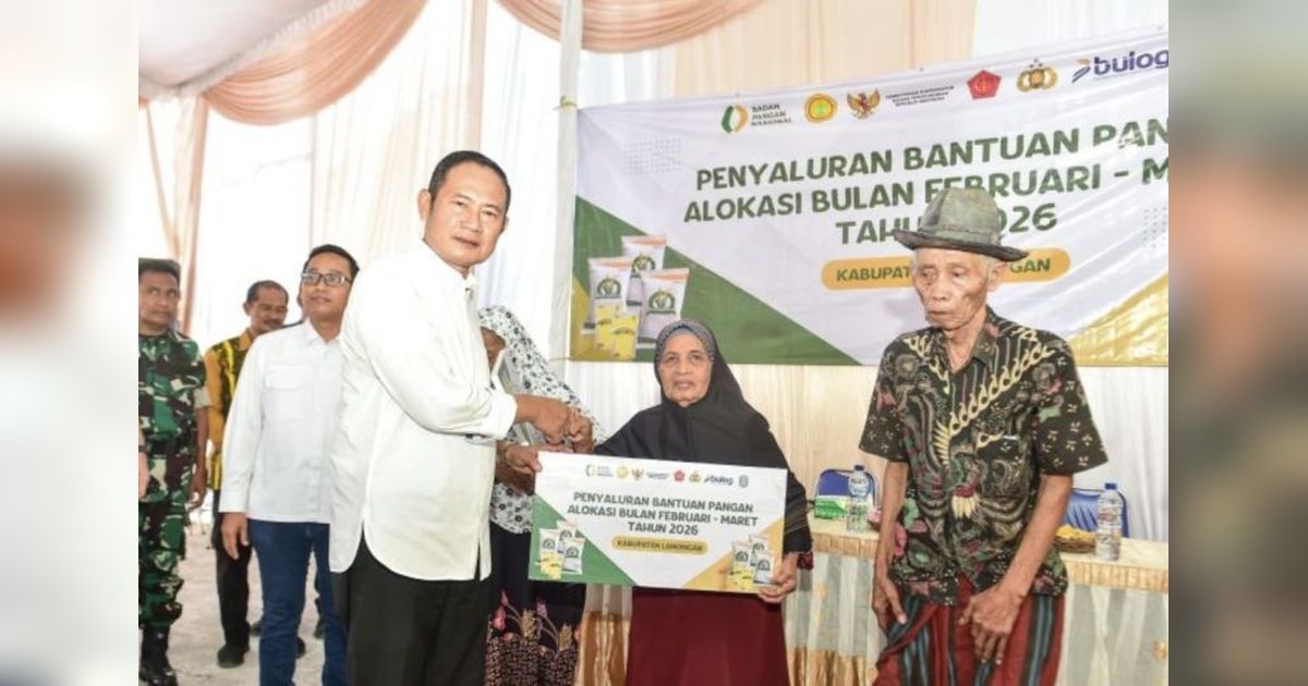 Pemkab Lamongan Salurkan Bantuan Pangan untuk 177 Ribu KPM, Jaga Ketahanan Pangan Masyarakat