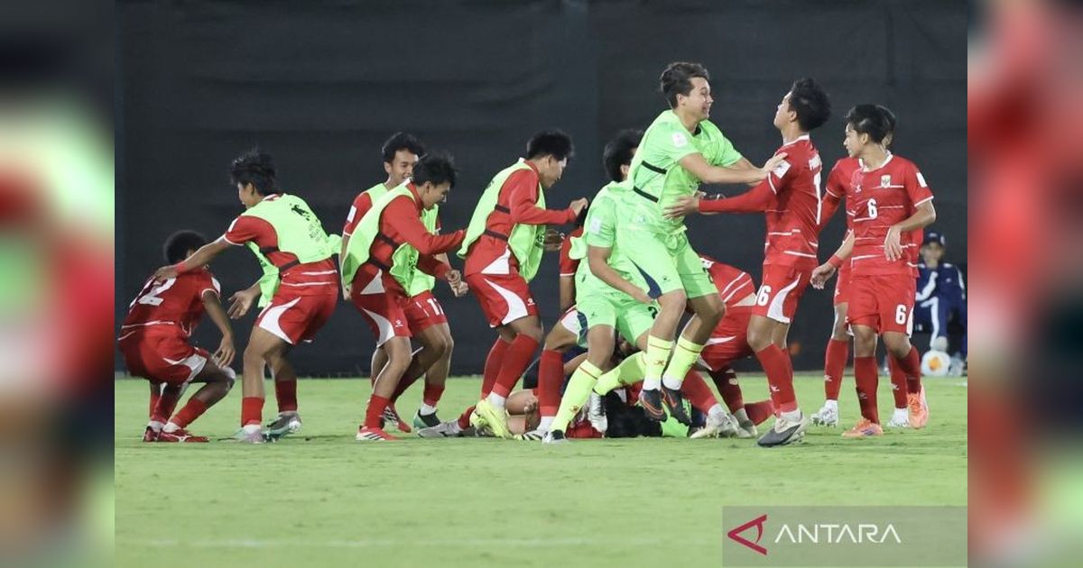 Ichiro Akbar dan Pandu Aryo Pimpin Lini Depan Timnas Indonesia U-17 Hadapi Qatar