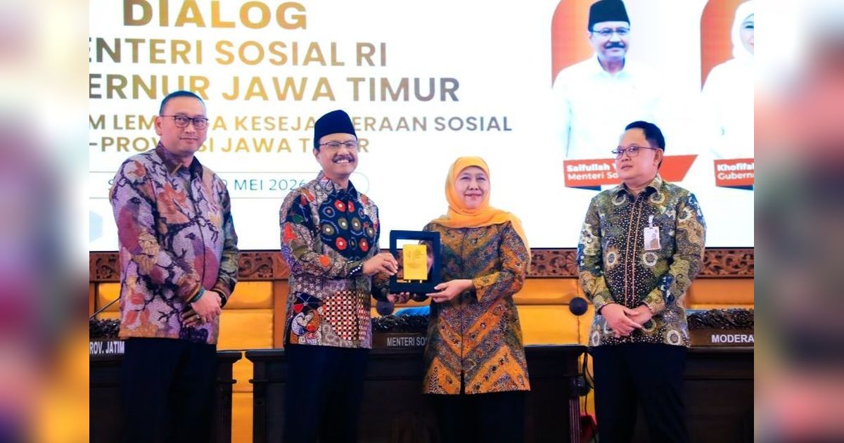 Pemprov Jatim Dukung Kemensos Perkuat Standardisasi LKS untuk Layanan Sosial Optimal