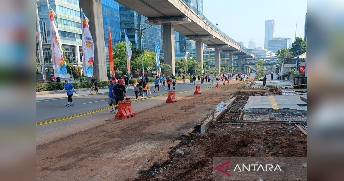 Antusiasme Warga Sambut Pembukaan CFD Rasuna Said, Destinasi Baru Olahraga di Jakarta