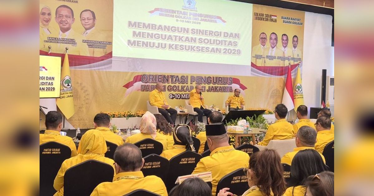 Perkuat Kapasitas Kader, Orientasi Golkar DKI Jakarta Siapkan Strategi Menuju Pemilu 2029
