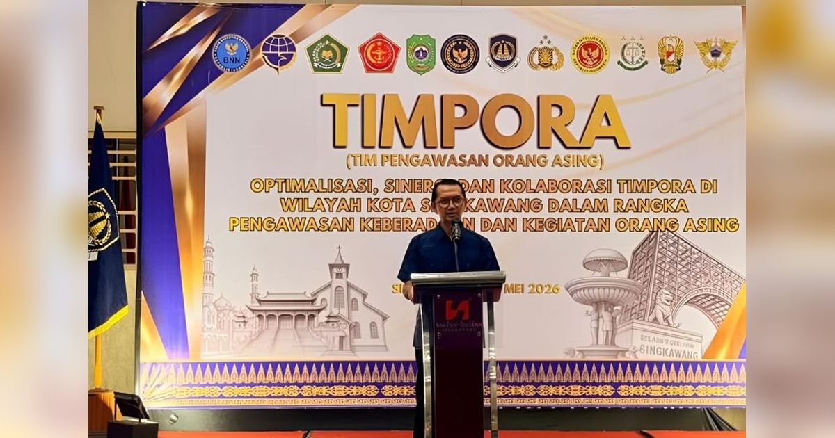 TIMPORA Singkawang Perkuat Pengawasan Orang Asing di Tengah Geliat Pariwisata dan Investasi