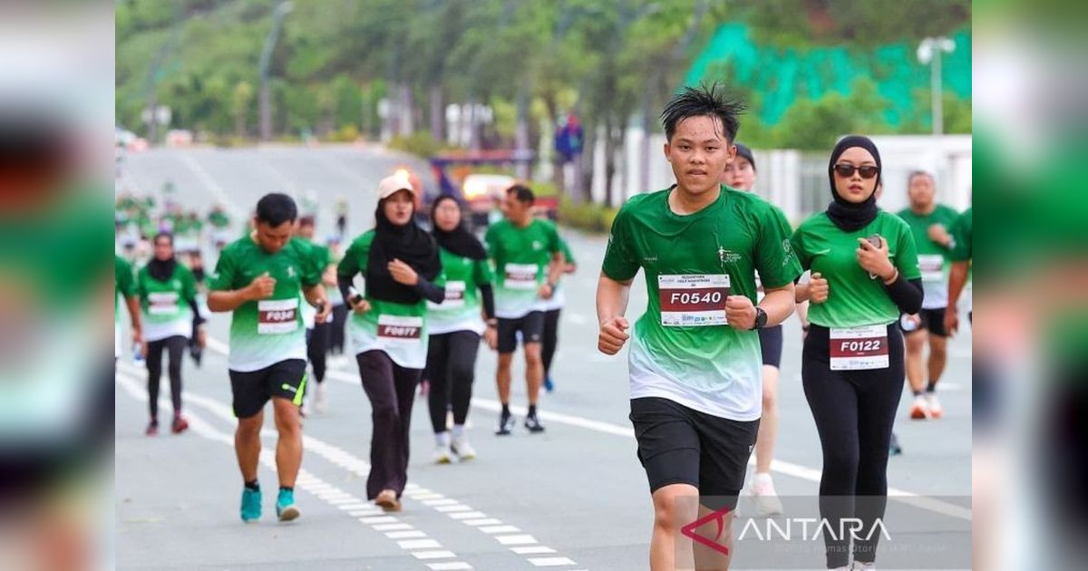 1.500 Pelari Meriahkan Half Marathon IKN, Tunjukkan Kesiapan Infrastruktur Ibu Kota Baru