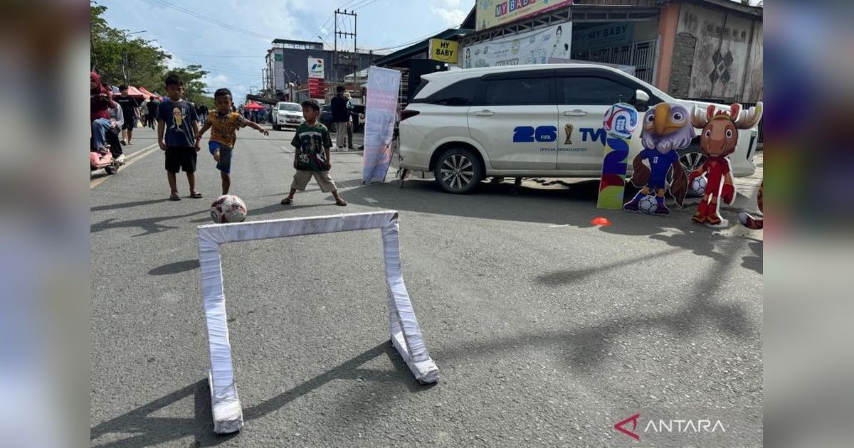 TVRI Kaltara Gencarkan Sosialisasi Piala Dunia 2026, Jangkau Warga di CFD hingga Rumah