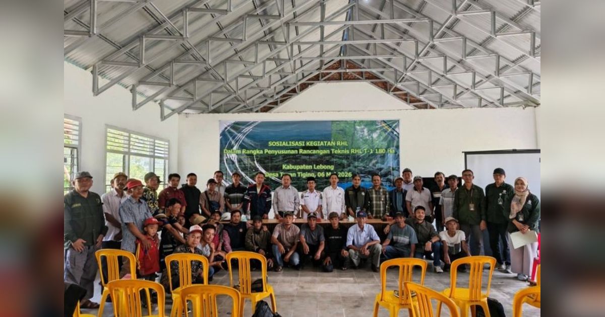 PLN Bengkulu Rehabilitasi Hutan 180 Hektare, Wujudkan Lingkungan Lestari