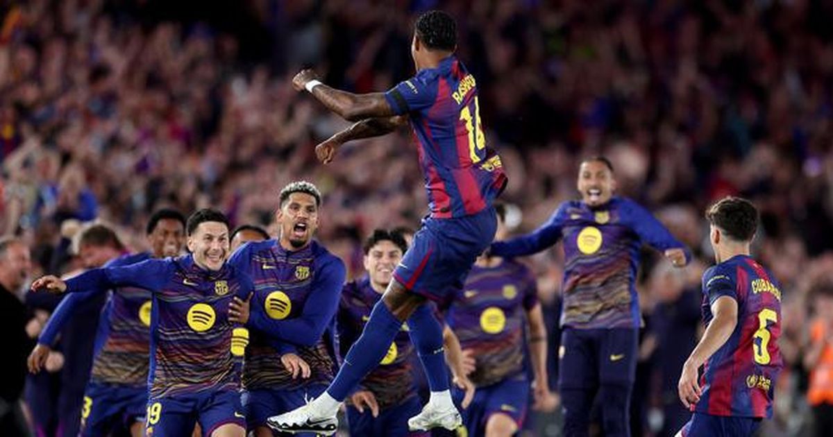 Rashford Cetak Gol Spektakuler, Barcelona Juara LaLiga usai Sikat Real Madrid 2-0